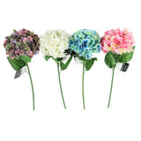 Kunstblume Hortensie 54 cm 4-fach sortiert | 24 Stück