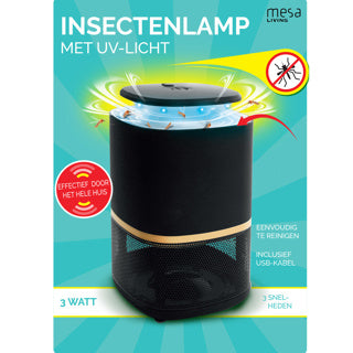 Keine Marke Mesa Living Insektenlampe mit UV-Licht | 2 Stk
