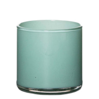 Vaas cilinder astra solid aqua groen h10 d10 | 6 stuks