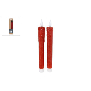 Keine Feuerkerze, LED-Fernbedienung, rot, Set 2 | 2 Stk
