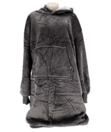 No Brand Kapuzenpullover Sherry 70 x 110 Anthrazit