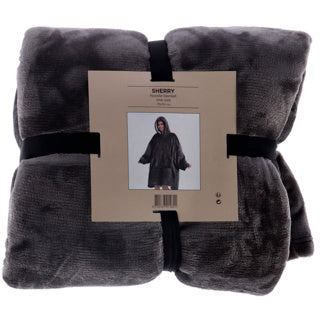 No Brand Kapuzenpullover Sherry 70 x 110 Anthrazit