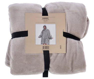 No Brand Hoodie Plaid Sherry 70x110 cm Bimsstein