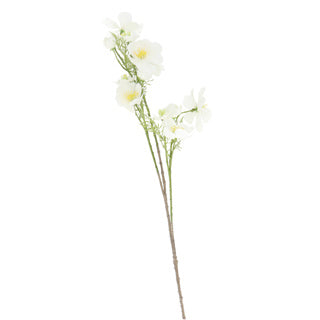 Künstlicher Blumenkosmos weiß 105 cm Countryfield