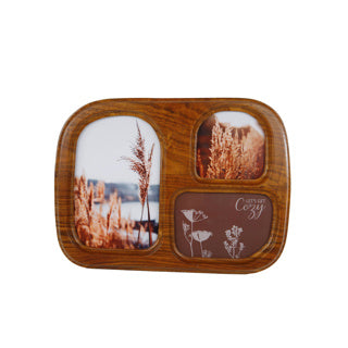 No Brand Fotorahmen Toos Naturholz 32x1,8x23,5 cm