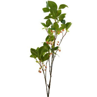 No brand Schauglockenzweig 110 cm grün rosa