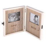 Kein Marken-Fotorahmen „On My Way“, naturweißes Holz, 33 x 19 x 1,5 cm | 2 Stk