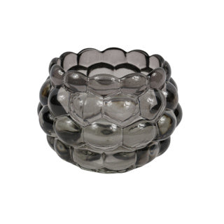 Teelichthalter Glas 11,5 cm 3-fach sortiert | 12 Stück