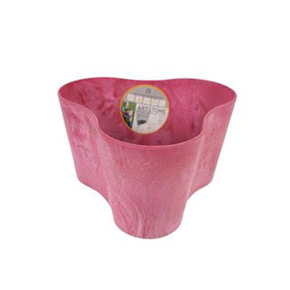 No brand artstone Topf Claire 26 cm rosa | 2 Stk