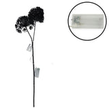 No brand Kunstblume Heracleum Countryfield LED schwarz 75 cm