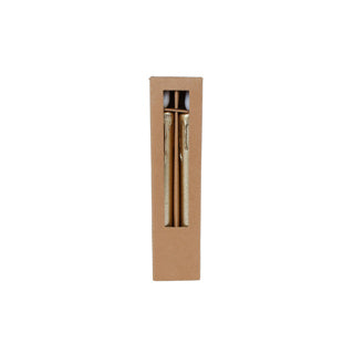 Kein Feuer Kerze LED-Fernbedienung Gold Set 2 | 2 Stk