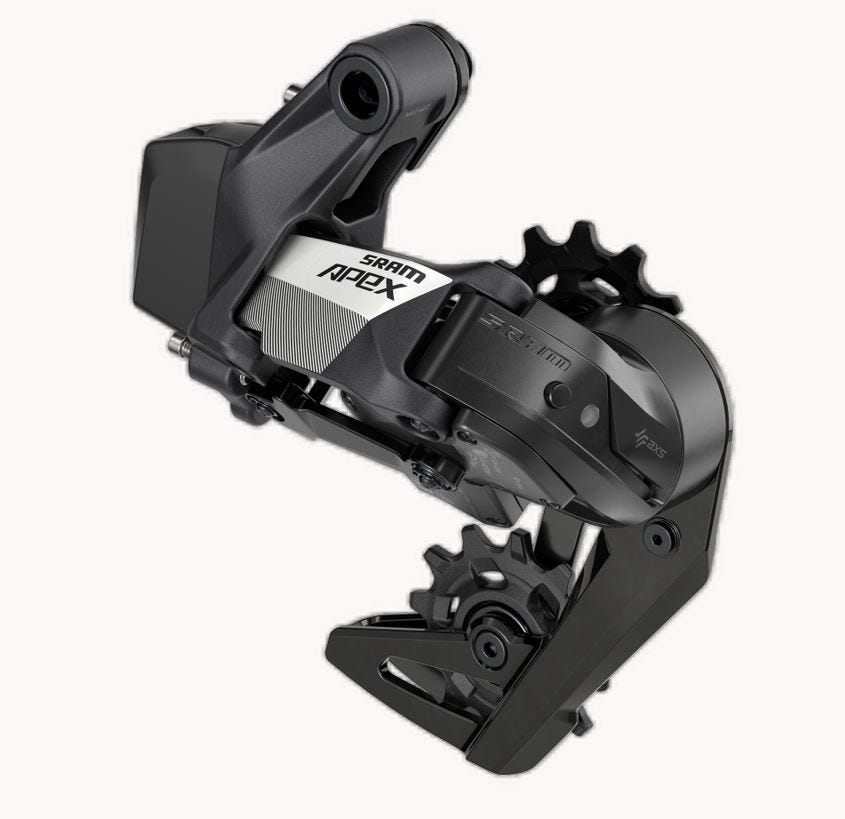 Sram Apex XPLR Umwerfer Achsen 44t