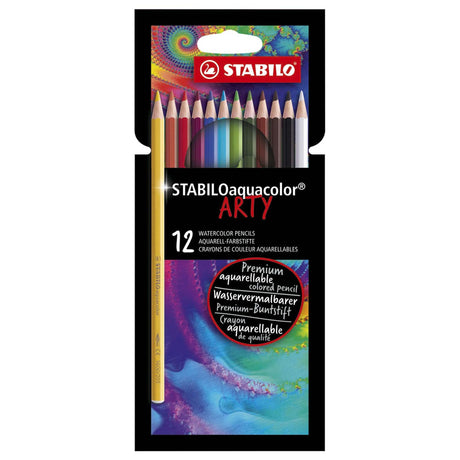 Abi Stlo Aquacolor Federmäppchen mit 12 Stück