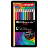 Stabilo Aquacolor-Stifte 12 Farben