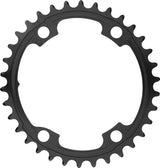 Absoluteblack oval road 110 4 chainring for shimano dura-ace r9100 ultegra r8000