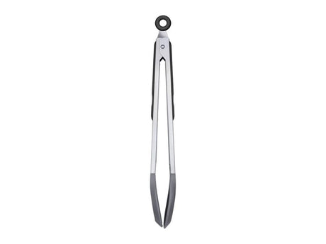 Westmark Servierzange Salatzange rund Edelstahl Silikon Maxi 32,5cm