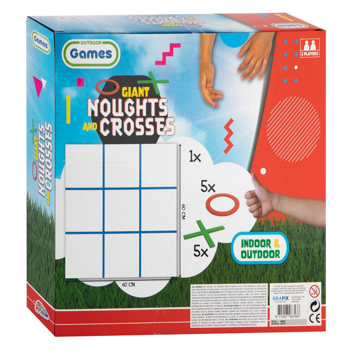 Creative Craft Group Giant Tic TAC Game