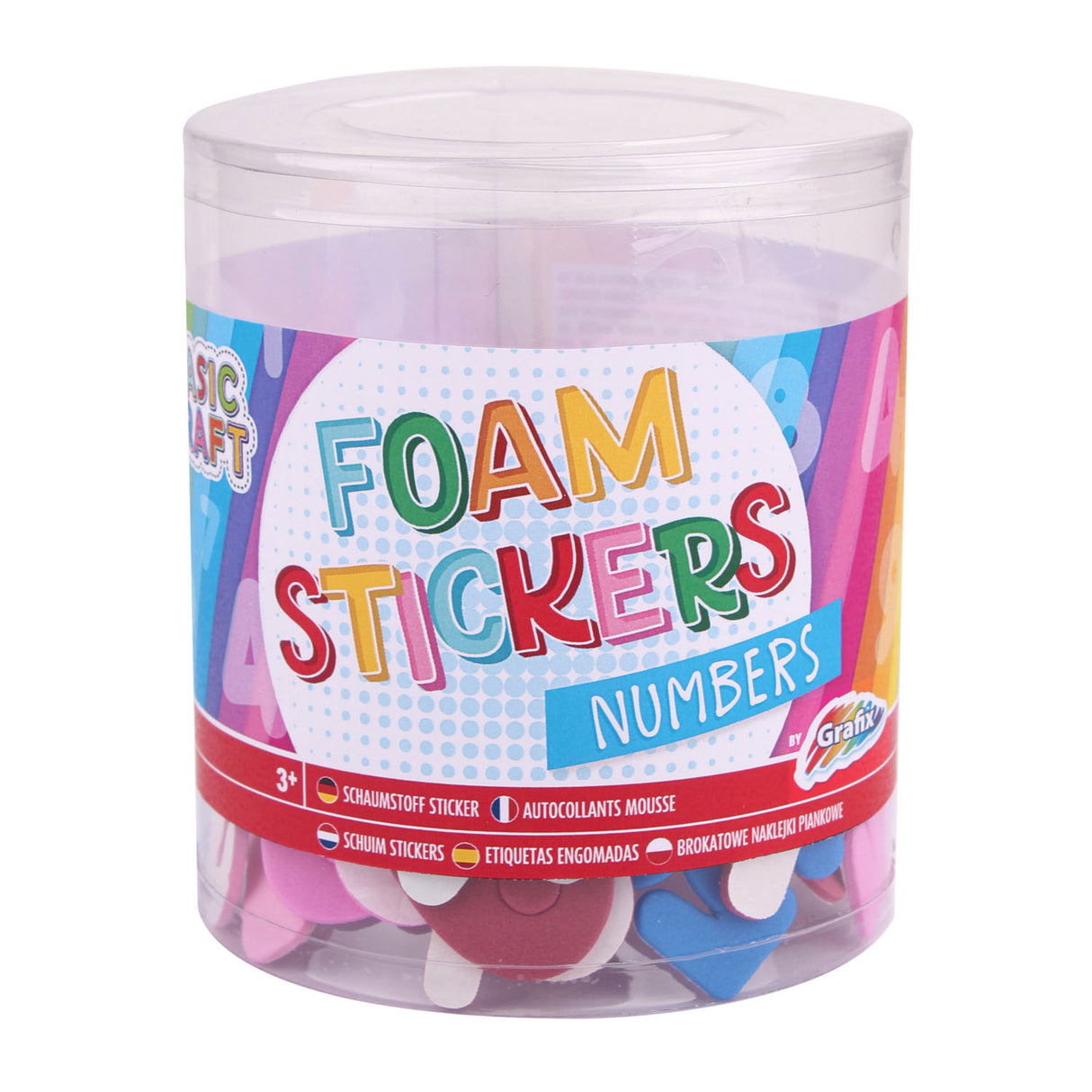 Creative craft group foamstickers, 100st nummers