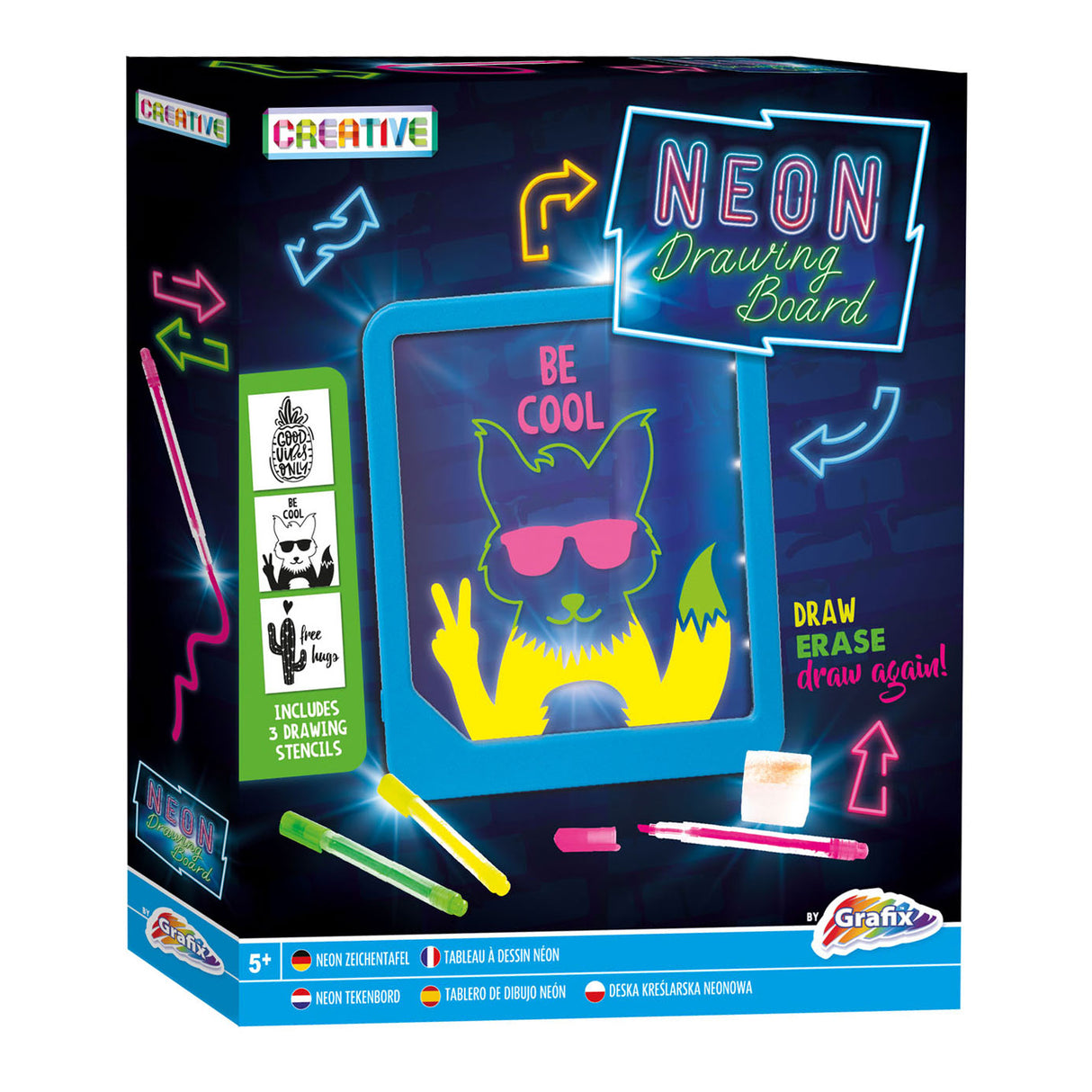 Creative Craft Group Neon Draw Draward with Light