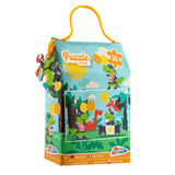 Kreatives Bastel-Gruppenpuzzle Dinosaurier, 30-tlg.