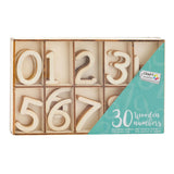 Creative Craft Group Houten Numbers, 30st.