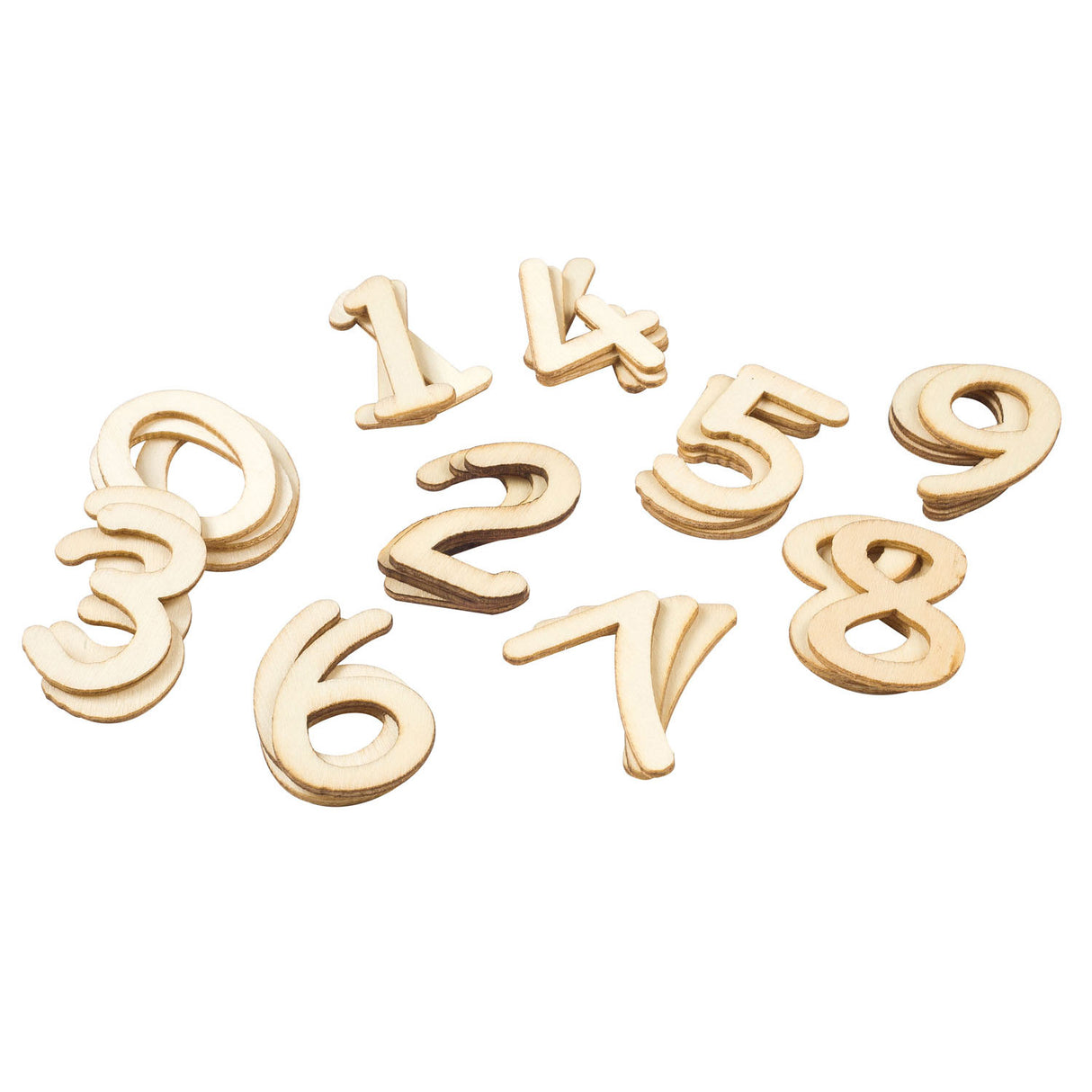 Creative Craft Group Houten Numbers, 30st.