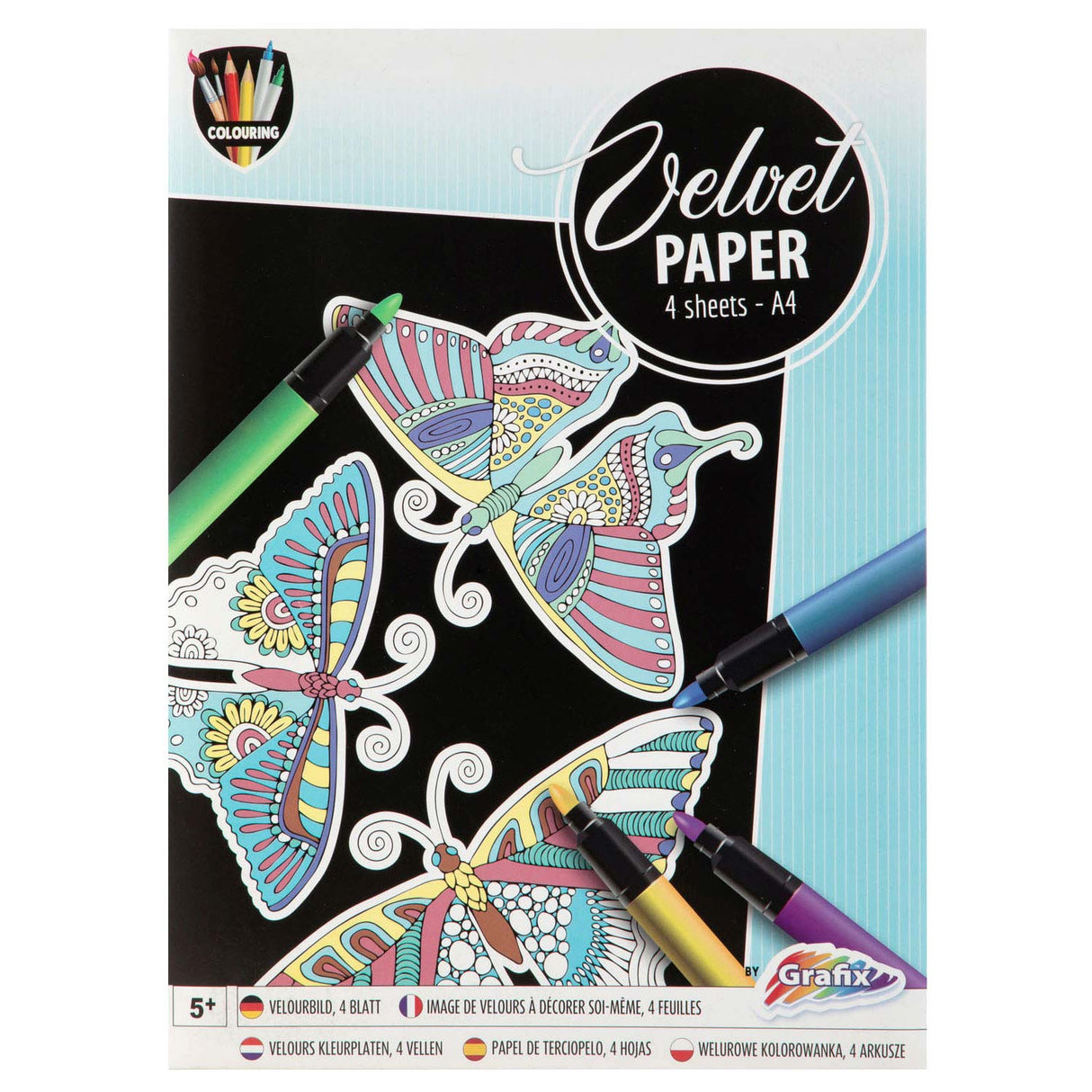 Creative Craft Group Craft Set Velvet Paper