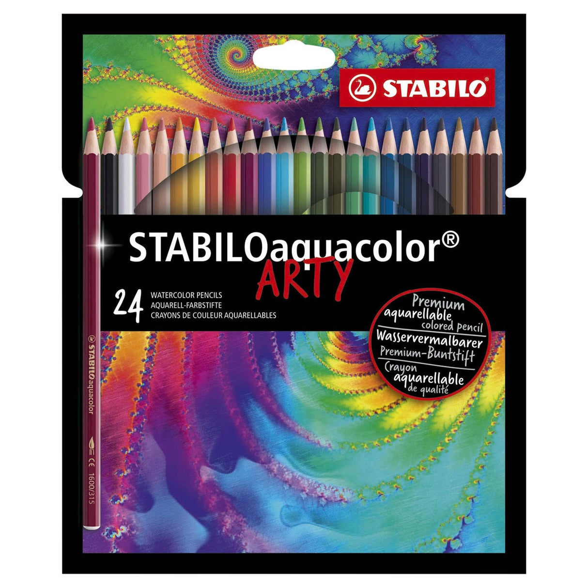 Stabilo Aquacolor-Stifte 24 Farben