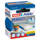 Tesa perfect 56343-00036-03 textieltape extra power blauw (l x b) 2.75 m x 38 mm 1 stuk(s)