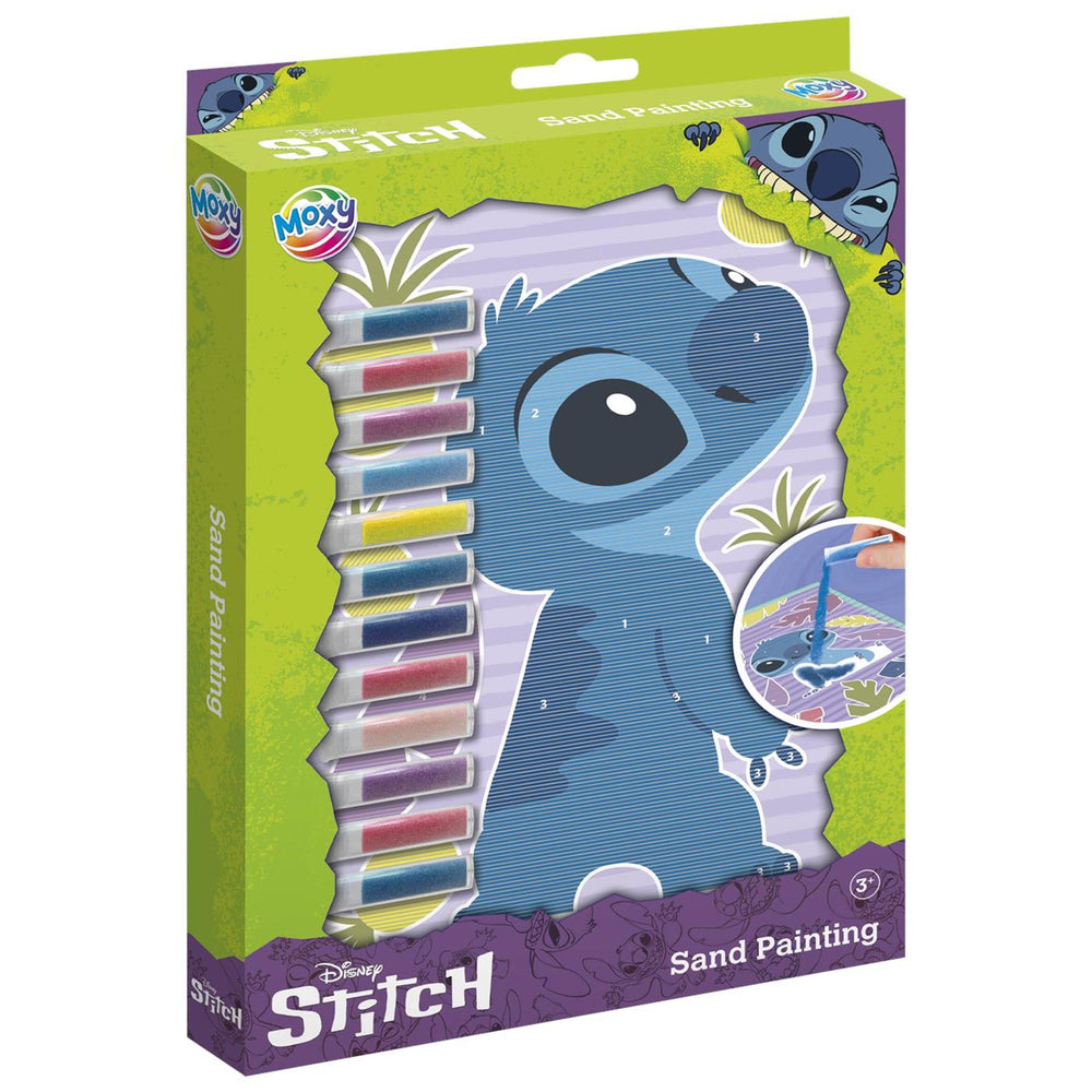 Disney Moxy Stitch Sandmalerei