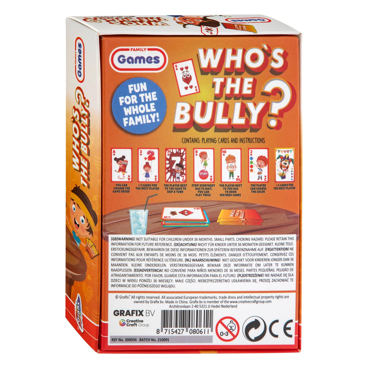 Grafix Who's The Bully? card game