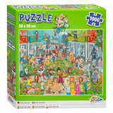 Grafix Leg Puzzel Comic Went Center, 1000st.