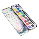 Nassau Fine Art Nassau Aquarellfarben-Set, 18 Farben