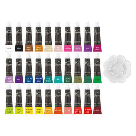 Nassau Fine Art Nassau Acrylfarben-Set, 30 x 12 ml