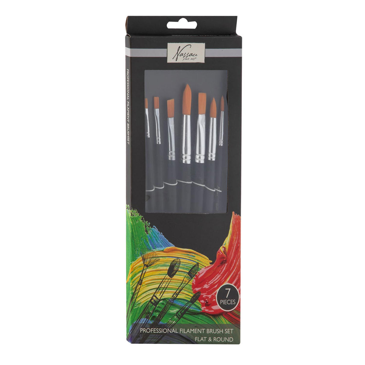 Nassau Fine Art Nassau Brush Set, 7dlg.