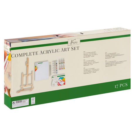 Nassau Fine Art Nassau komplettes Acrylset, 17-teilig.