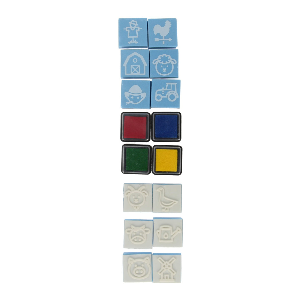 Grafix Foam Stamp Set - Blau