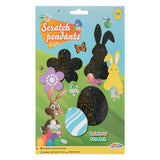 Kreative Bastelgruppe Kratzanhänger Ostern, 9-tlg.