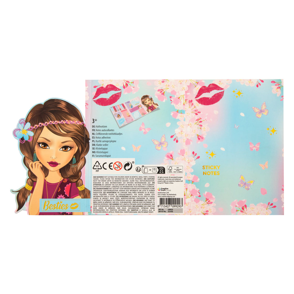 Besties-Haftnotizen-Set
