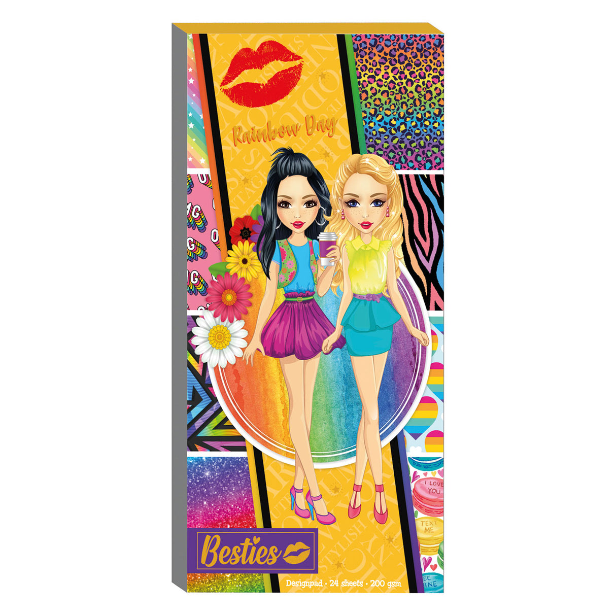 Besties drawing block, 24 sheets