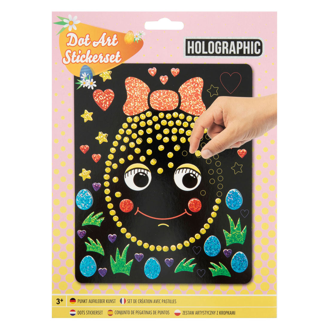 Grafix Easter Hologry Stopkunst Set, 22x18 cm