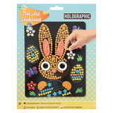 Grafix Easter Hologry Stopkunst Set, 22x18 cm