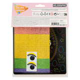 Grafix holografisches Punktkunst-Set Ostern, 22 x 18 cm