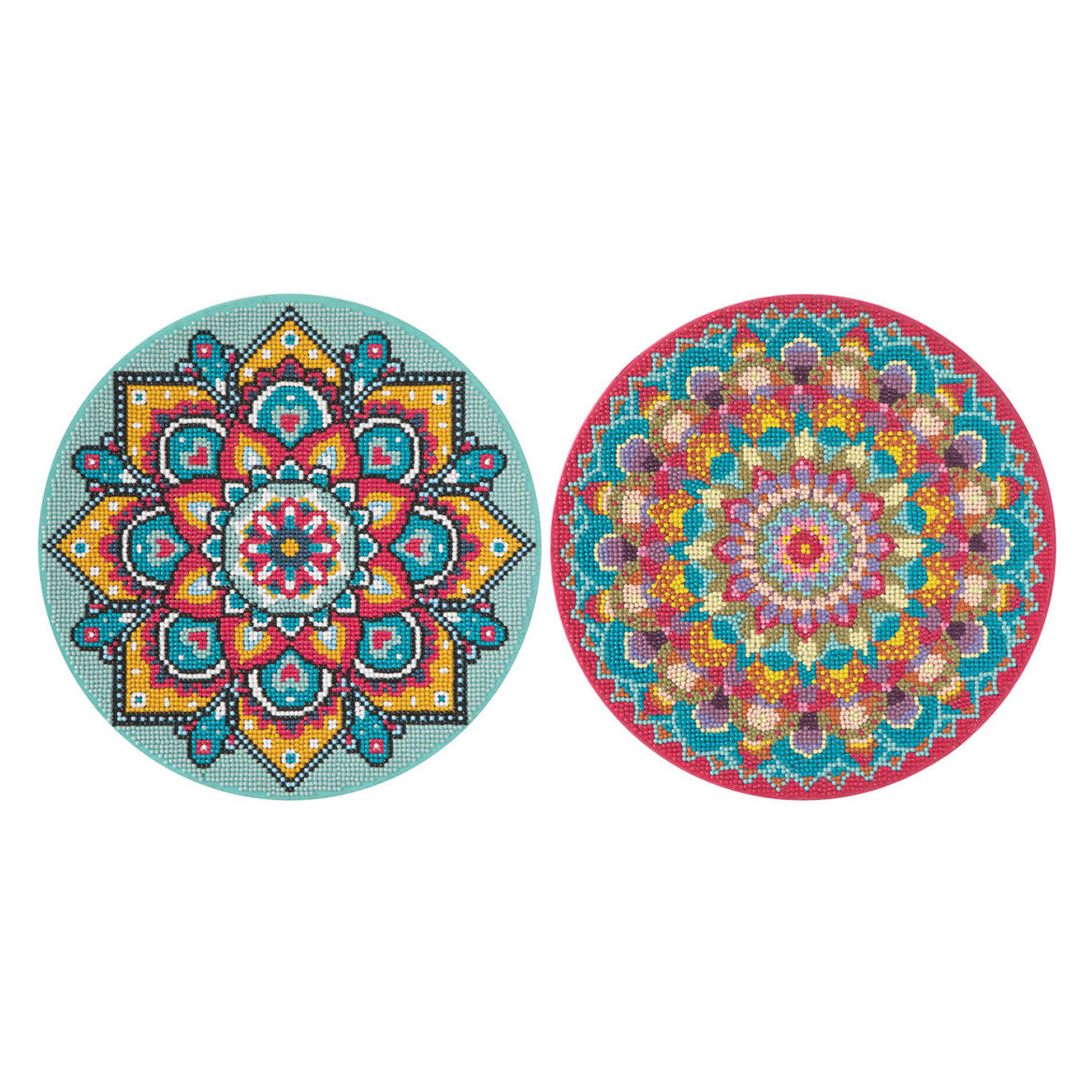 Kreative Bastelgruppe, Diamantmalerei, Mandala-Leinwand, 30 cm