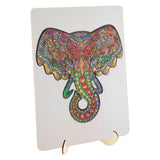 Creative Craft Group Wood Leg Puzzle Elephant, 132 ..