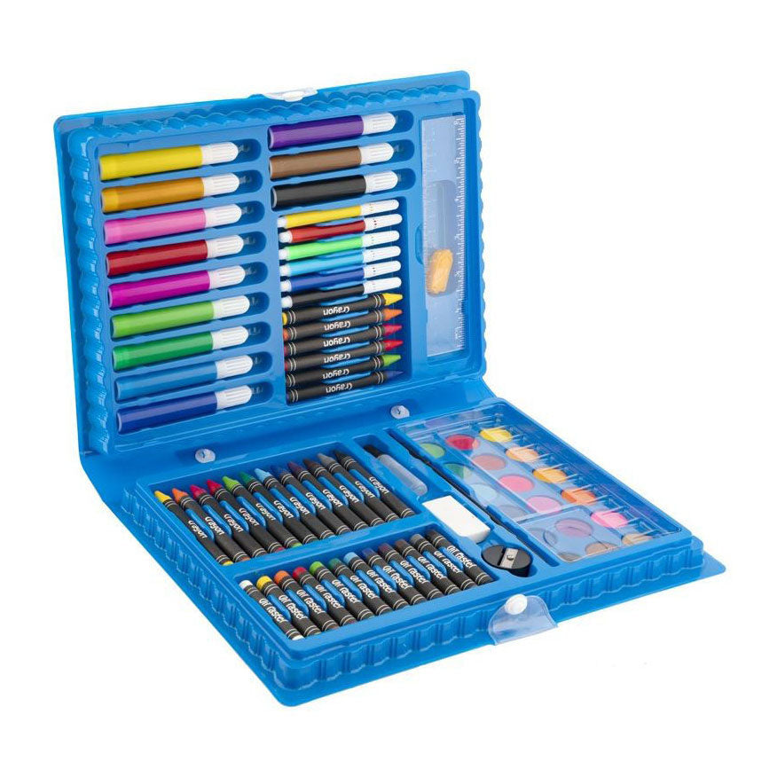Kreativ-Bastelgruppen-Farbkoffer, 80-tlg