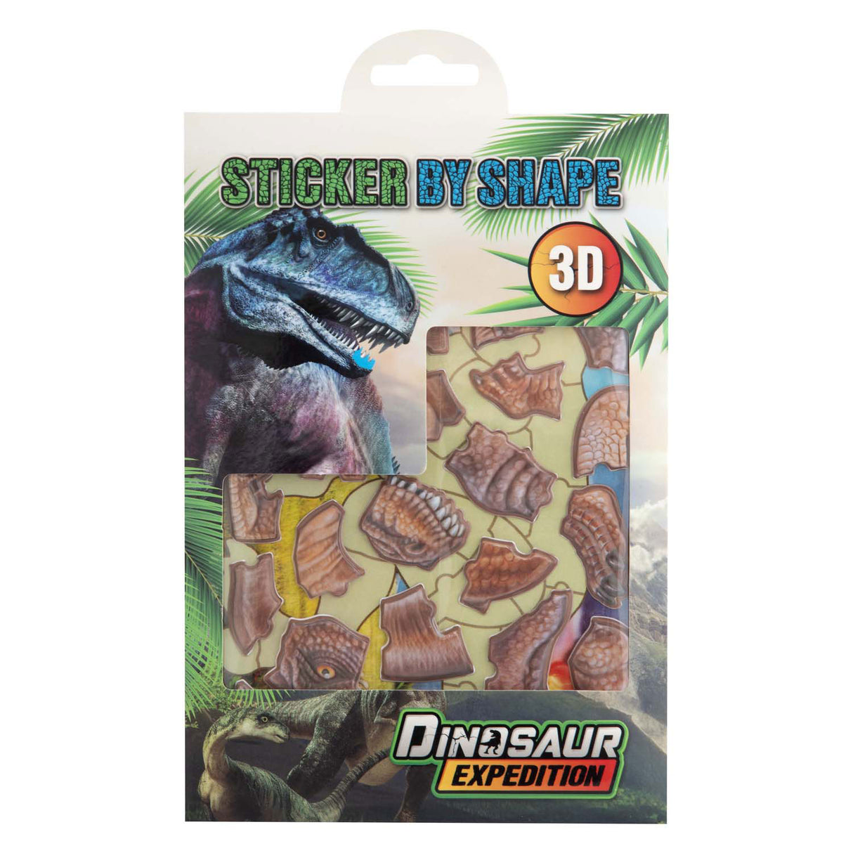 Kreative Bastelgruppe Dinosaurier-Expedition Dino-Aufkleber 3D