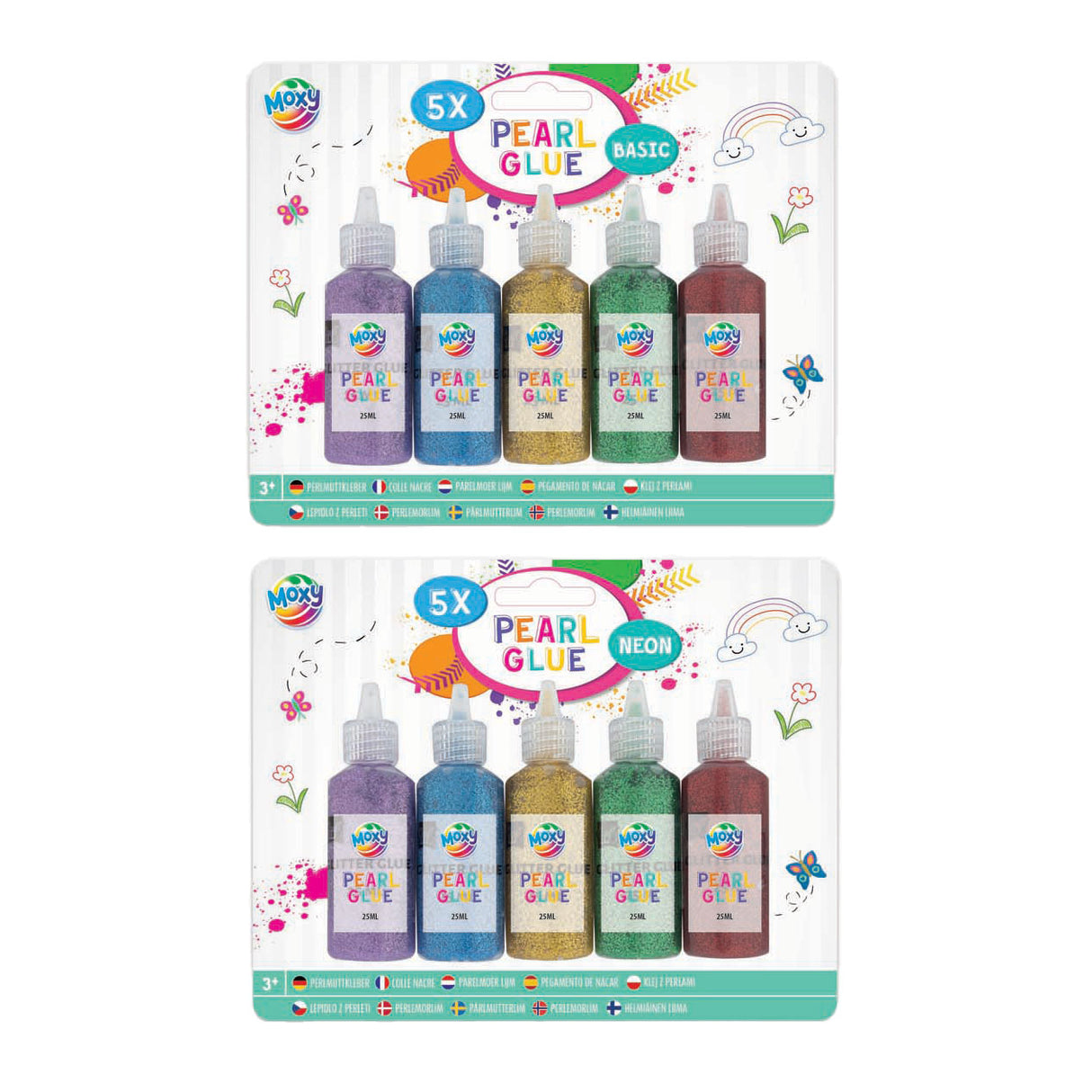 Creative Craft Group Perlenfarbe, 5x25ml