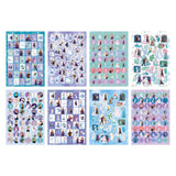 Creative craft group glitter stickerboek a5 frozen