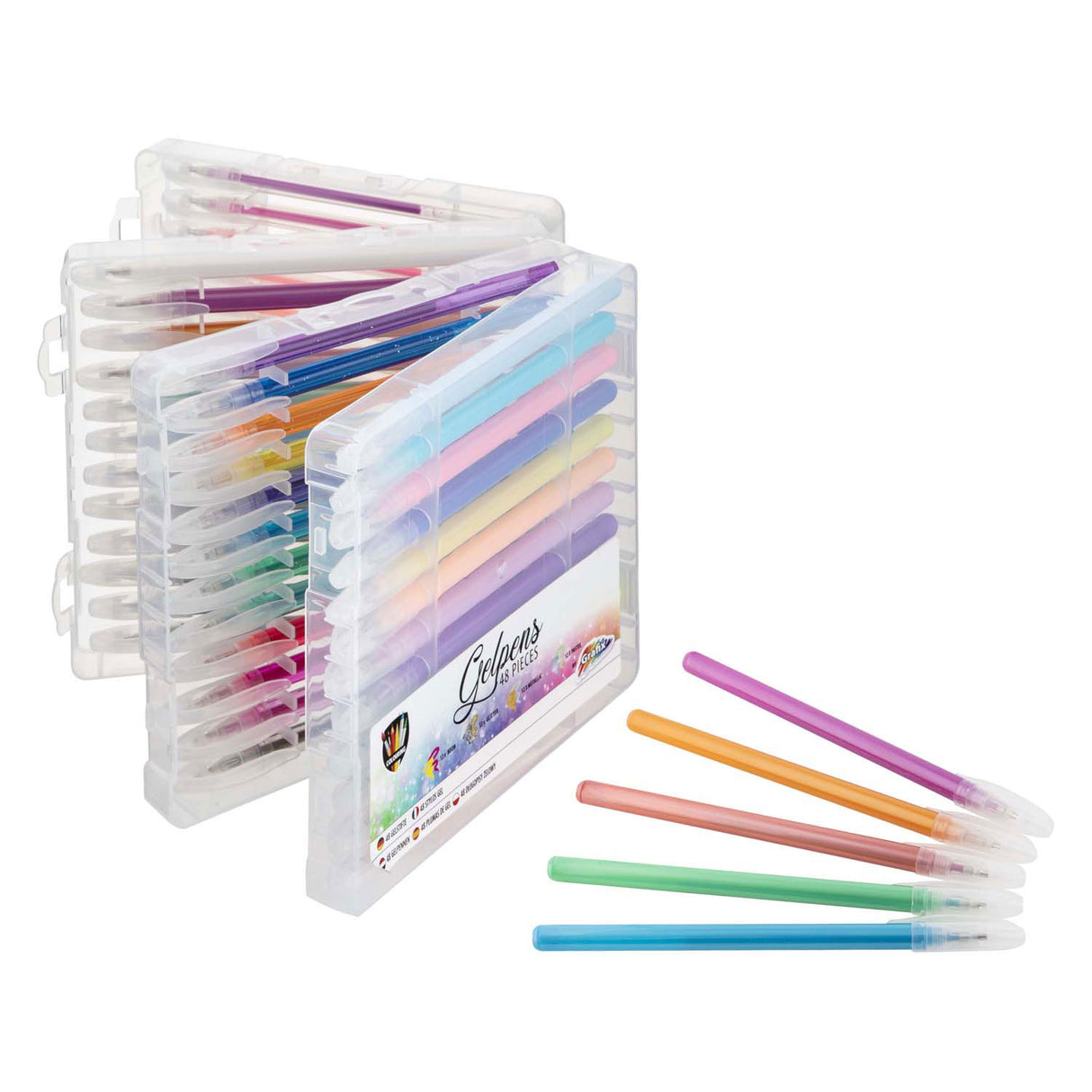 Creative Craft Group Gel Penennet Set, 48dlg.